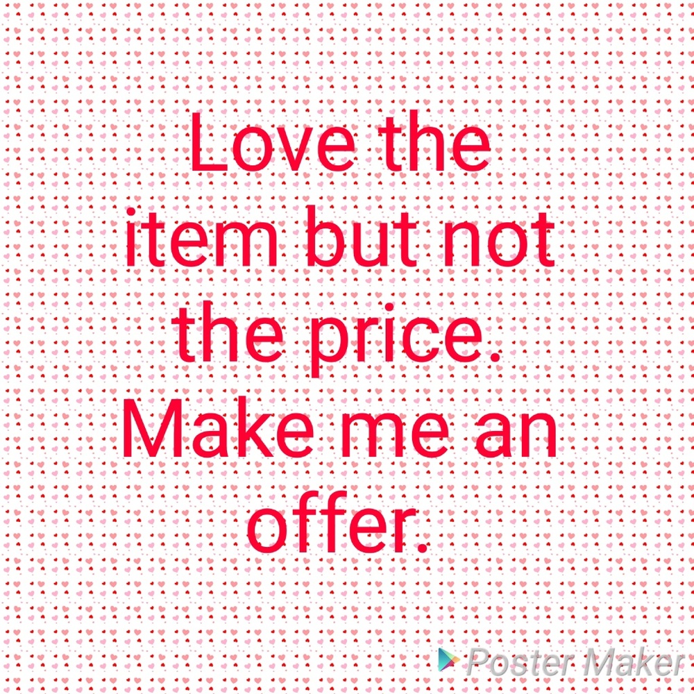 Make me an offer